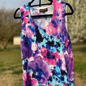 Jones New York Multi-Color Shell Tank Size Large
